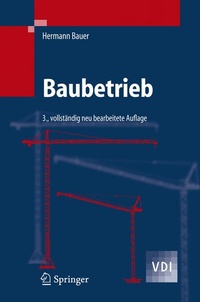 Abbildung von: Baubetrieb - Springer