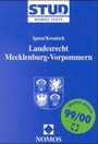 Bild: Landesrecht Mecklenburg-Vorpommern - Nomos