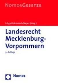 Bild vergrößern Bild: Landesrecht Mecklenburg-Vorpommern - Nomos