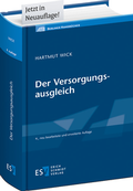 Cover: Der Versorgungsausgleich - Erich Schmidt Verlag