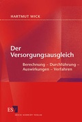 Cover: Der Versorgungsausgleich - Erich Schmidt Verlag