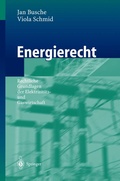 Abbildung von: Energierecht - Springer