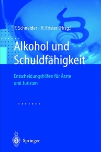 Abbildung von: Alkohol und Schuldfähigkeit - Springer