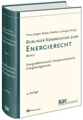 Abbildung von: Berliner Kommentar zum Energierecht - Band 2 - Fachmedien Recht und Wirtschaft