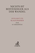 Cover: Nichts ist best&auml;ndiger als der Wandel - C.H.BECK