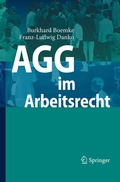 Cover: AGG im Arbeitsrecht - Springer