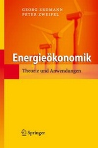 Enlarge image Cover: Energieökonomik - Springer