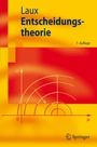 Cover: Entscheidungstheorie - Springer