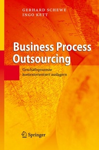 Enlarge image Cover: Business Process Outsourcing - Springer