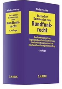 Abbildung von: Beck'scher Kommentar zum Rundfunkrecht - C.H.BECK