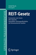Abbildung von: REIT-Gesetz - Springer