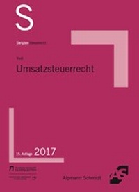 Abbildung von: Skript Umsatzsteuerrecht - Alpmann Schmidt