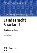 Cover: Landesrecht Saarland - Nomos