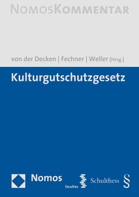 Abbildung von: Kulturgutschutzgesetz - Nomos