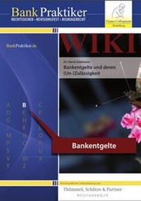 Abbildung von: BankPraktiker: WIKI Bankentgelte und deren (Un-)Zulässigkeit - Finanz Colloquium Heidelberg