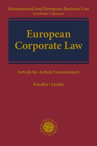 Abbildung von: European Corporate Law - Nomos