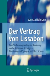 Enlarge image Cover: Der Vertrag von Lissabon - Springer