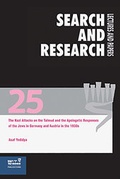 Cover: The Nazi Attacks on the Talmud and the Apologetic Responses of the Jews in Germany and Austria in the 1930s - Wallstein