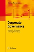 Cover: Corporate Governance - Springer