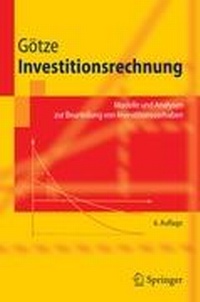 Enlarge image Cover: Investitionsrechnung - Springer