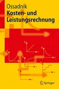 Cover: Kosten- und Leistungsrechnung - Springer