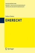 Cover: Eherecht - Springer