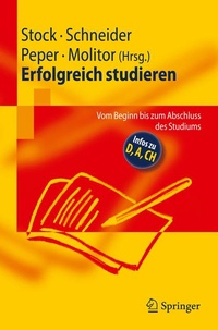 Enlarge image Cover: Erfolgreich studieren - Springer