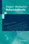 Cover: Nebenstrafrecht - Springer