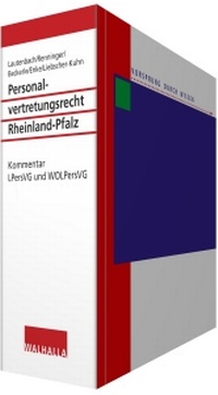 Abbildung von: Personalvertretungsrecht Rheinland-Pfalz - Grundwerk ohne Fortsetzungsbezug - Walhalla