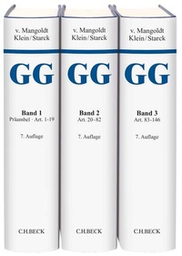 Abbildung von: Kommentar zum Grundgesetz: GG - C.H.BECK