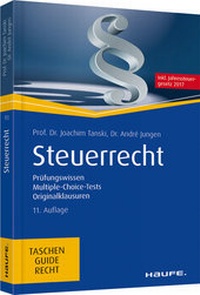 Abbildung von: Steuerrecht - inkl. Jahressteuergesetz 2017 - Haufe-Lexware