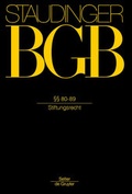 Cover: BGB: Kommentar zum B&uuml;rgerlichen Gesetzbuch mit Einf&uuml;hrungsgesetz und Nebengesetzen - Sellier - De Gruyter