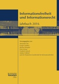Cover: Informationsfreiheit und Informationsrecht - Lexxion Verlagsgesellschaft