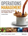 Cover: Operations Management - Wiley