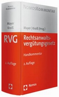 Bild vergrößern Bild: Rechtsanwaltsvergütungsgesetz - Nomos