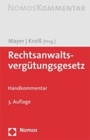 Bild: Rechtsanwaltsvergütungsgesetz - Nomos