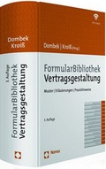 Cover: FormularBibliothek Vertragsgestaltung - Nomos