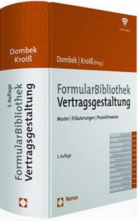 Bild: FormularBibliothek Vertragsgestaltung - Nomos