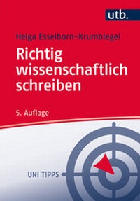 Abbildung von: Richtig wissenschaftlich schreiben - UTB