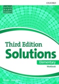 Cover: Solutions: Elementary: Workbook - Oxford University Press