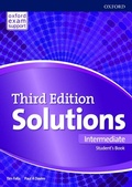 Cover: Solutions: Intermediate: Student's Book - Oxford University Press