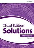 Cover: Solutions: Intermediate: Workbook - Oxford University Press