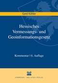Cover: Hessisches Vermessungs- und Geoinformationsgesetz - KSV Medien