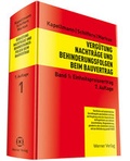 Cover: Verg&uuml;tung, Nachtr&auml;ge und Behinderungsfolgen beim Bauvertrag - Werner