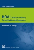 Cover: HOAI - Honorarordnung f&uuml;r Architekten und Ingenieure - KSV Medien