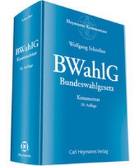 Abbildung von: BWahlG - Carl Heymanns Verlag