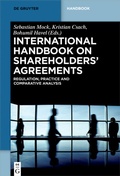 Cover: International Handbook on Shareholders&acute; Agreements - De Gruyter