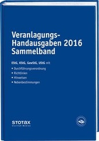 Abbildung von: Veranlagungs-Handausgaben 2016 Sammelband - Stollfuß