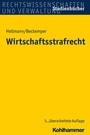 Cover: Wirtschaftsstrafrecht - Kohlhammer