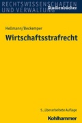 Cover: Wirtschaftsstrafrecht - Kohlhammer